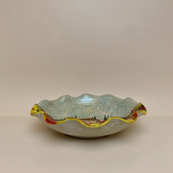 PA215A 30 - Undulated centerpiece cm. 30d